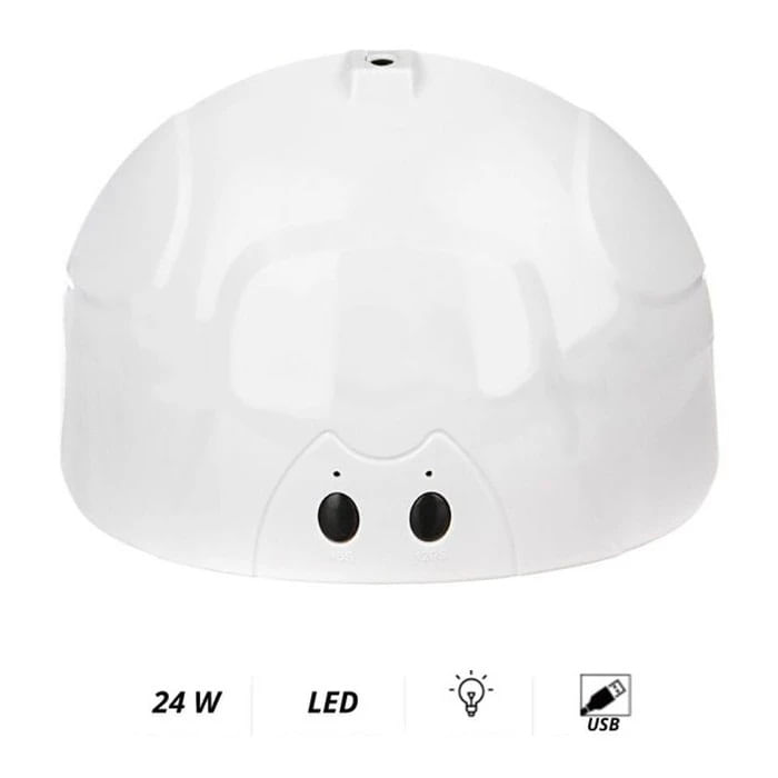 Lampa Unghii UV Led MRG MK2, 24w, 8 LED, Temporizator, Portabila