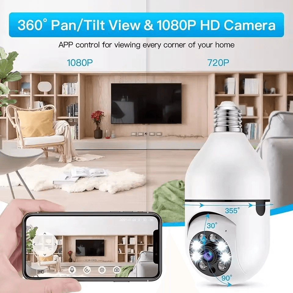 Camera Supraveghere MRG M615 Tip Bec 360, Wi-Fi, Alb, Audio, IR, Slot Card - 2 | YEO