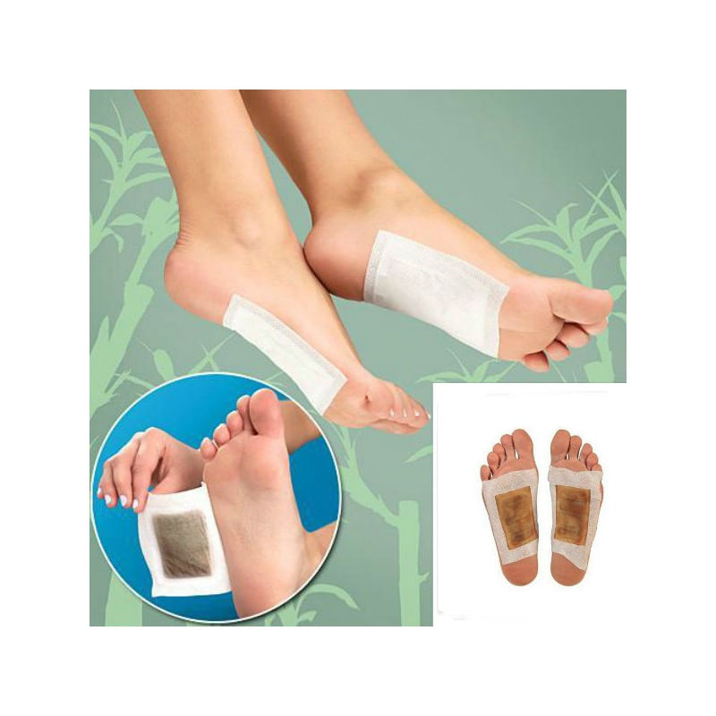 Set 10x Plasturi Detoxifiere Kinoki MRG M943, Pentru Picioare - imagine 4