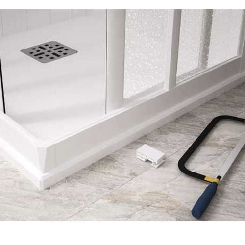 Cabina dus patrata IDRA, fara cadita, material PVC, 70x70x190 cm