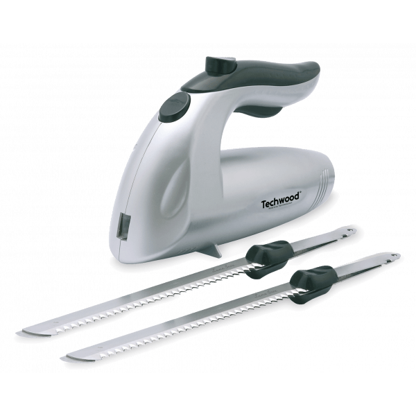 Cutit electric Techwood TCE-009, 150W, 2 lame inox 24.5cm