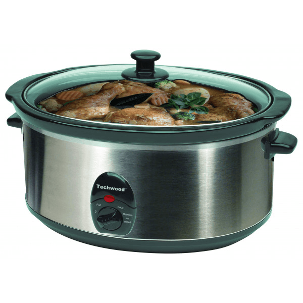 Slow Cooker Electric Techwood TMJ-6507, 6.5L, 320W