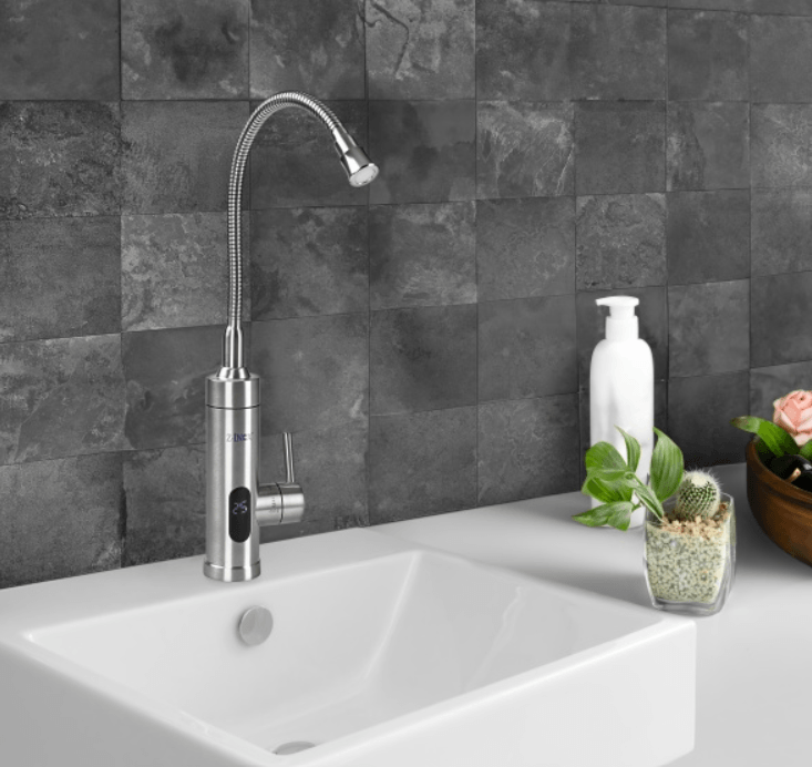 Robinet electric Z-Inox ZLN7873 , ecran digital, incalzire instanta, putere 3000W - imagine 2