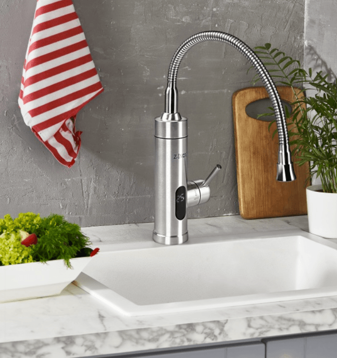 Robinet electric Z-Inox ZLN7873 , ecran digital, incalzire instanta, putere 3000W - imagine 3