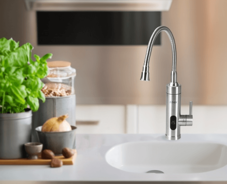 Robinet electric Z-Inox ZLN7873 , ecran digital, incalzire instanta, putere 3000W - imagine 5