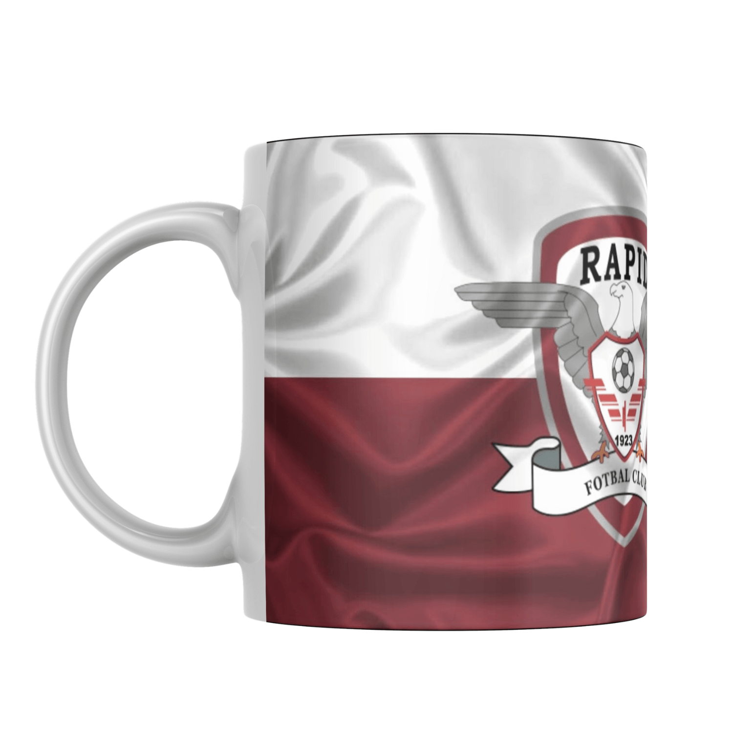 Cana alba personalizata „Rapid” v1, INOVATIX®. 330ml