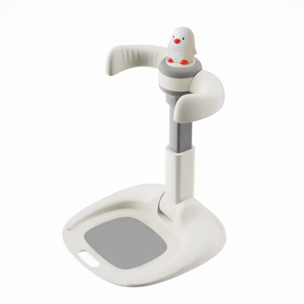 Suport de Dus pentru Copii, 8 - 36 Luni, Inaltime Reglabila 43cm -55cm, Cotiere Reglabile 26cm - 35cm, Pliabil