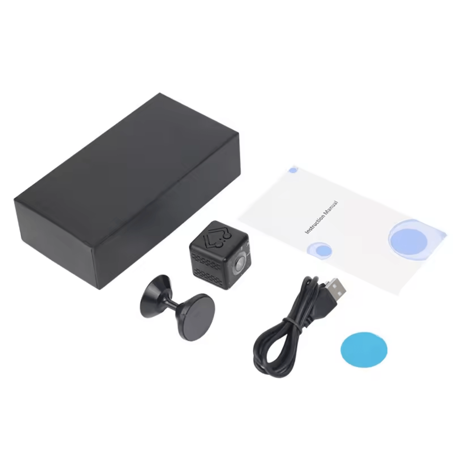 Camera Spionaj LUDORA®, Inregistrare Video si Microfon, WI-FI, 1080P, Unghi Larg 150°, Senzor Miscare, Vedere Nocturna