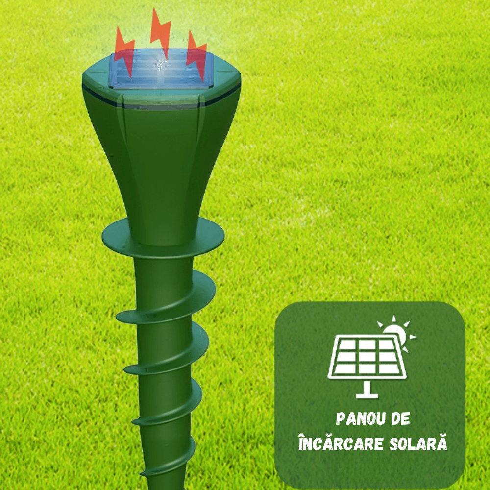Set 4 Aparate Anti-Cartite BIRAI, incarcare solara, BR08, 3 Moduri, Solar, 700㎡, IP65, Ultrasunete, Eco, Fara Chimicale - imagine 4
