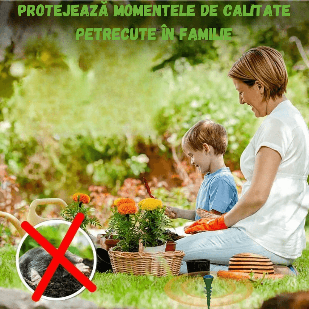 Set 4 Aparate Anti-Cartite BIRAI, incarcare solara, BR08, 3 Moduri, Solar, 700㎡, IP65, Ultrasunete, Eco, Fara Chimicale - imagine 9