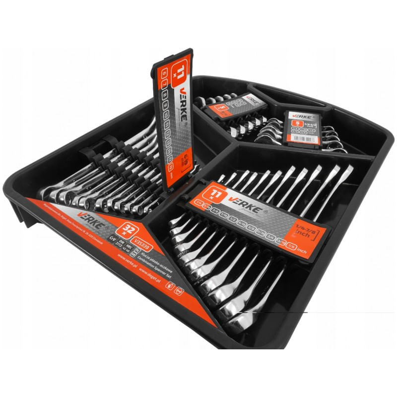 Set chei combinate 32 bucati 6-19mm V35339 Verke — imaginea 2