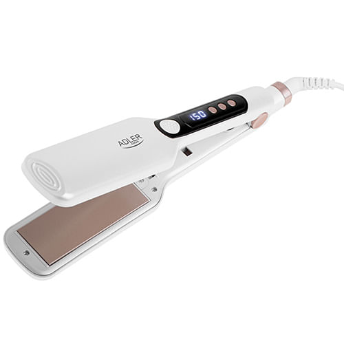 Placa de par Adler AD2325, 150 - 210°C, LCD, ceramica, cablu pivotant, varf rece, 120W