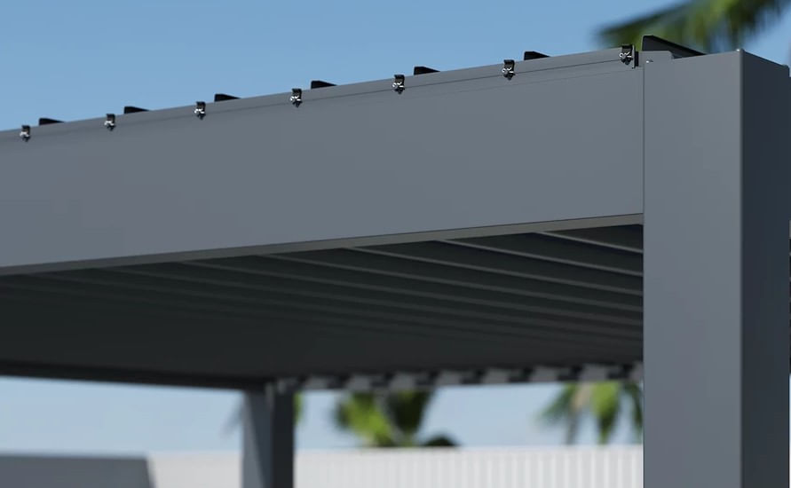 Pergola bioclimatica aluminiu 3x4 m, UnicSpot - 3 | YEO