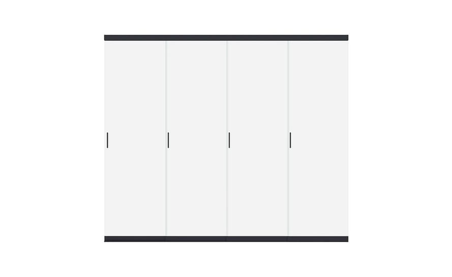 Set 4 Panouri glisante din sticla pentru pergola bioclimatica, UnicSpot - 1 | YEO