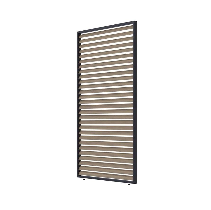Panou fix pentru umbrire, cu lamele rotative, 1.3 m, UnicSpot - 2 | YEO