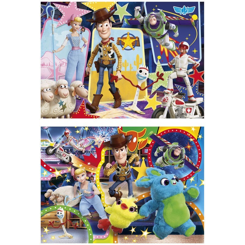 Puzzle Toy Story 4 , 2x20 piese ,27x19cm