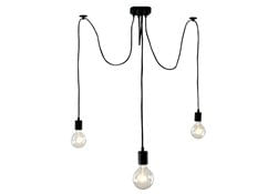 Candelabru, 3 puncte de lumina, 110 cm, negru