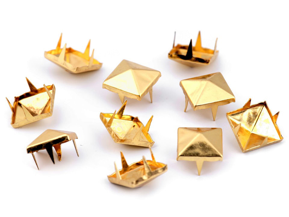 Tinte metalice, 7 x 7 mm, 16 g, Gold, CAPSE7-GOLD