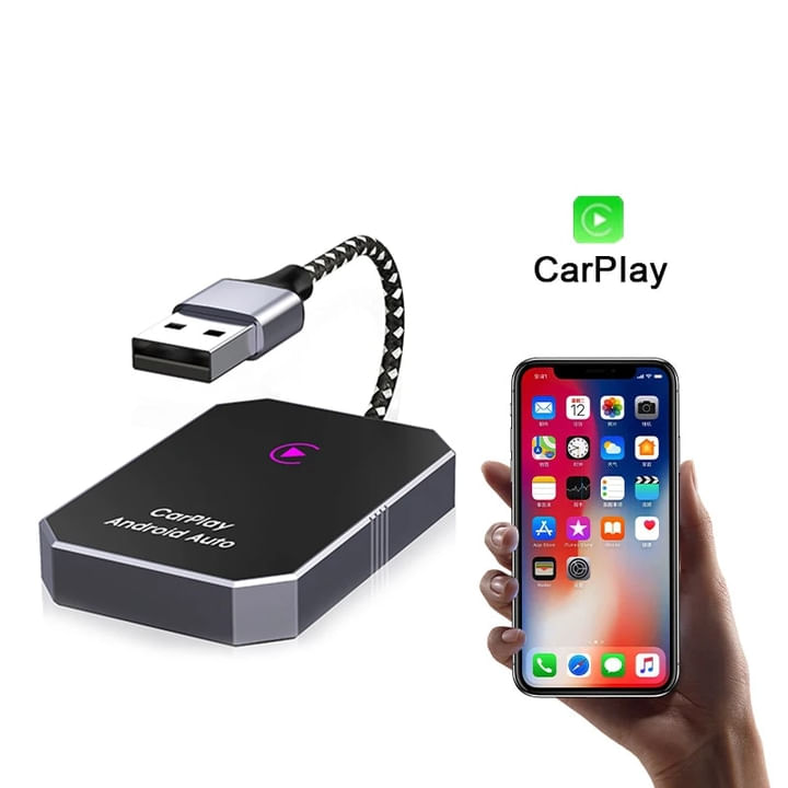 Modulator Auto 2 in 1 CarPlay Wireless – Modulator FM Multifunctional, Compatibil iPhone si Android - 3 | YEO