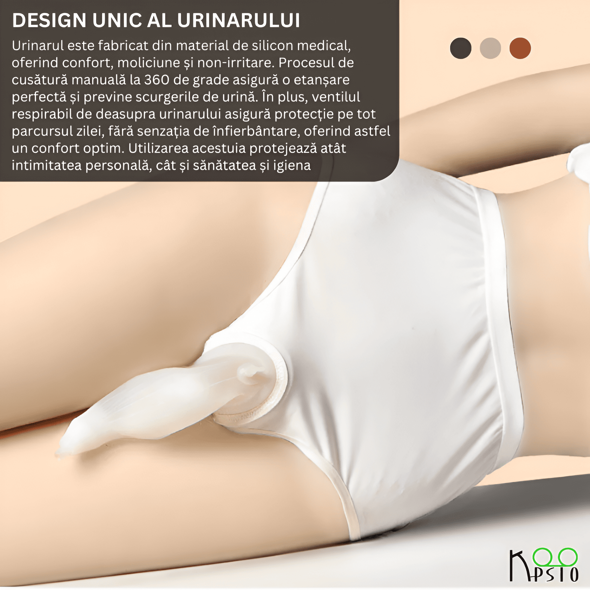 Chiloti Incontinenta Urinara pentru Femei, Koopsio, Bumbac, Potrivire Adaptabila Marime - imagine 2