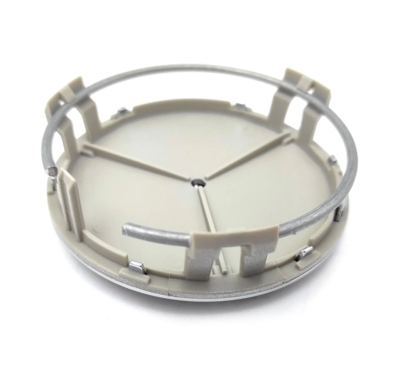 Set 4 Capace jante aliaj Mercedes Benz 70mm - 75mm Gri - imagine 6