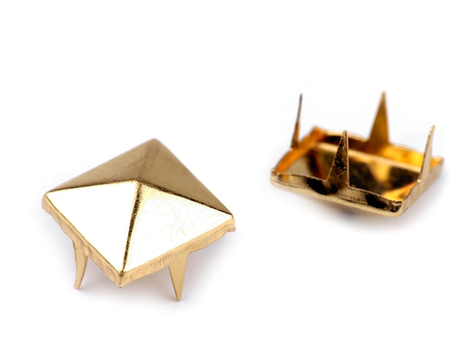 Tinte metalice, 10 x 10 mm, 30 g, Gold, CAPSE10-GOLD