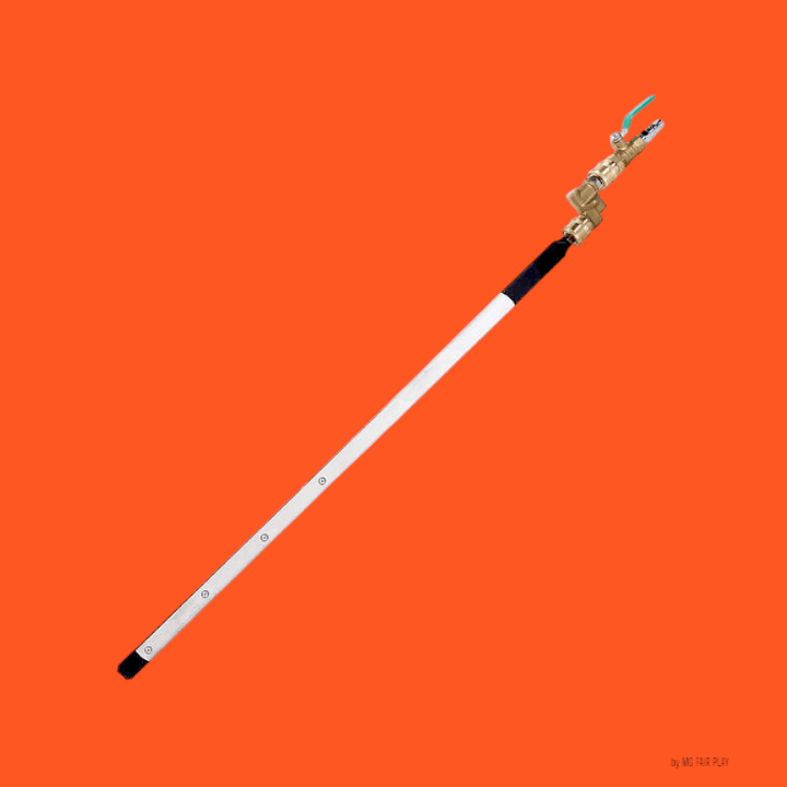 Bagheta portabila, din otel inoxidabil, lungime 100 cm, 5 orificii, pentru spalarea si curatarea radiatoarelor auto - 1 | YEO
