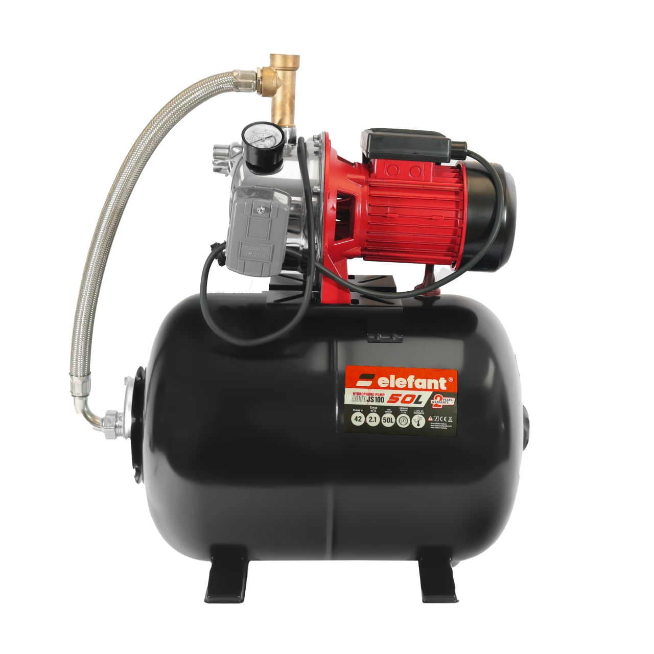 Hidrofor Elefant AUTOJS100, 50 L, 550 W, 35 l/min — imaginea 4