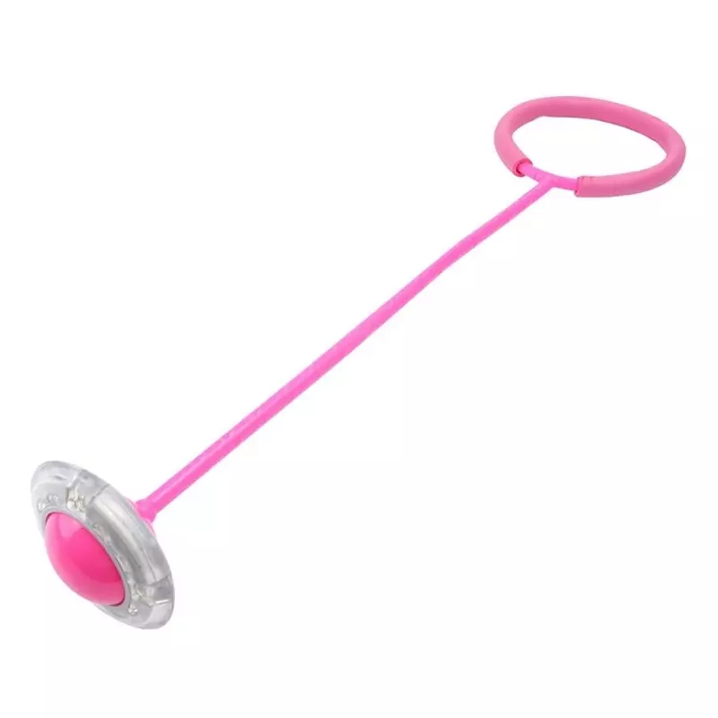 Jucarie Franghie cu led, Hula Hoop, pentru copii, Gonga® Roz