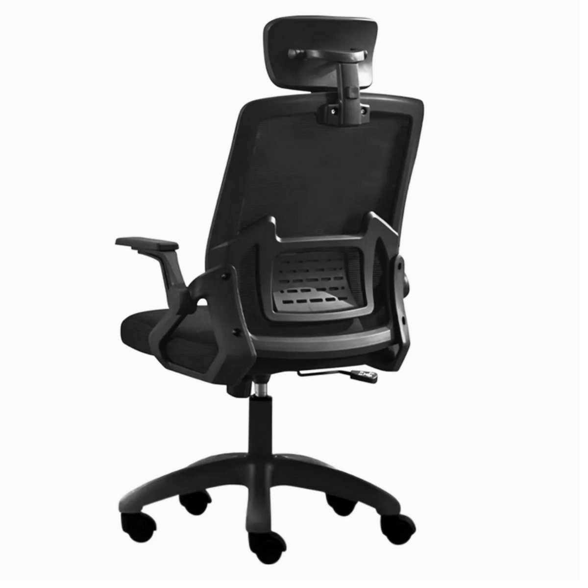Scaun reglabil pentru Birou sau Gaming Ergonomic negru cu tetiera reglabila 2D