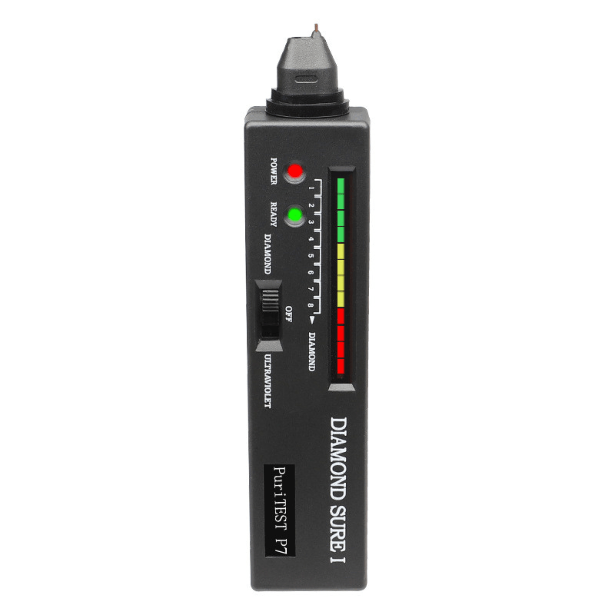 Tester autenticitate diamante cu lumina UV, aparat de masura conductivitate termica bijuteriirii si pietre pretioase - imagine 3