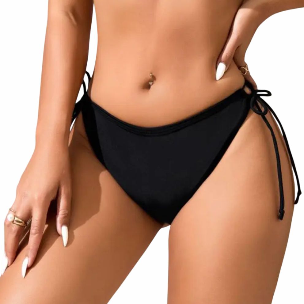 Slip de baie menstrual - Lisa, Negru - 2 | YEO
