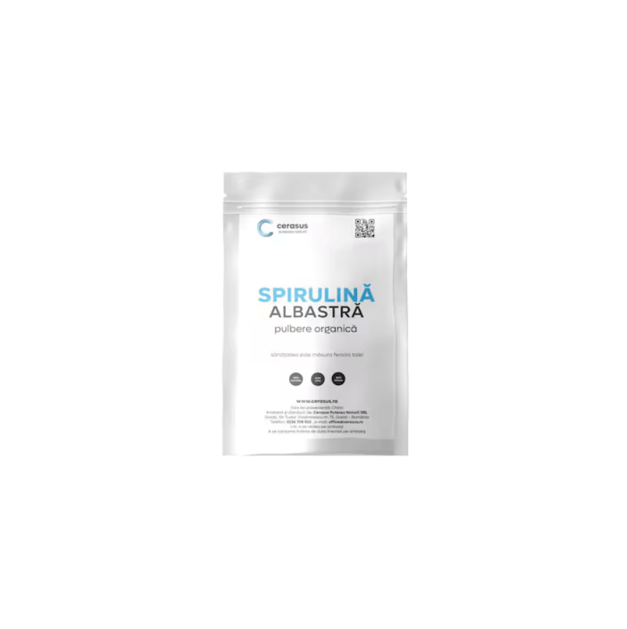 Spirulina albastra pulbere organica vrac - 50g