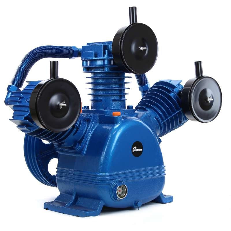 Cap compresor de aer cu 3 pistoane 100mm 1900l/min 11kW 10 bari B-AC3100