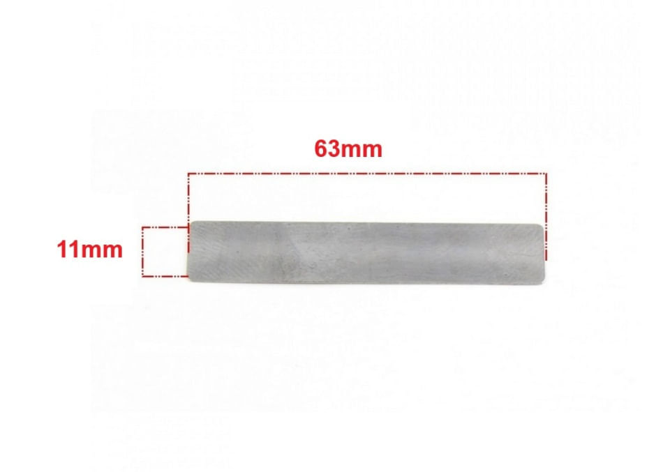 Placa supapa cap compresor 11x63mm CH210 — imaginea 2