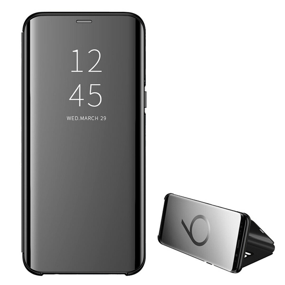 Husa Samsung Galaxy S10 G973F Clear View Neagra - imagine 5