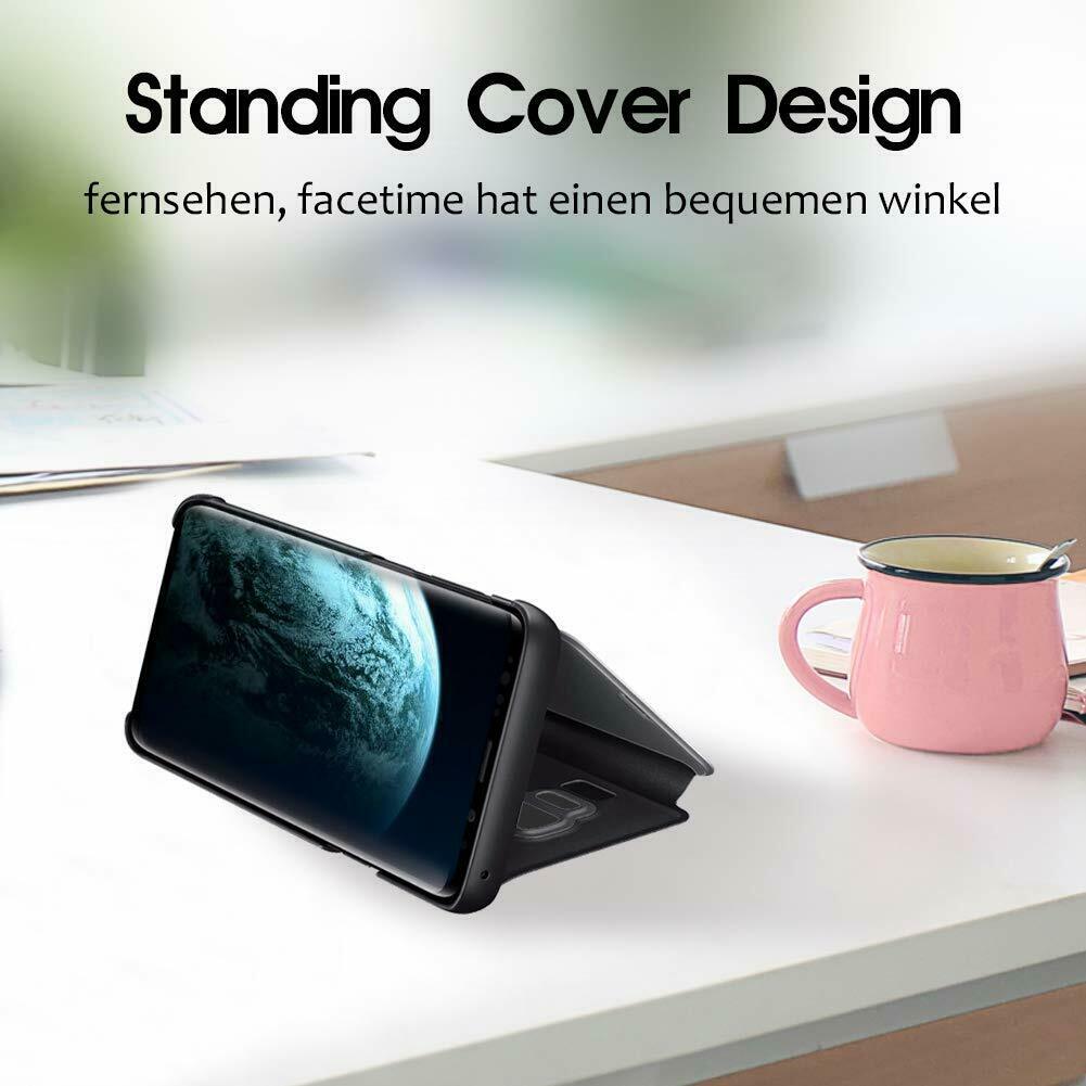 Husa Samsung Galaxy S10 G973F Clear View Neagra - imagine 6