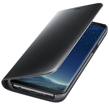 Husa Samsung Galaxy S9 Plus G965F Clear View Black - 1 | YEO