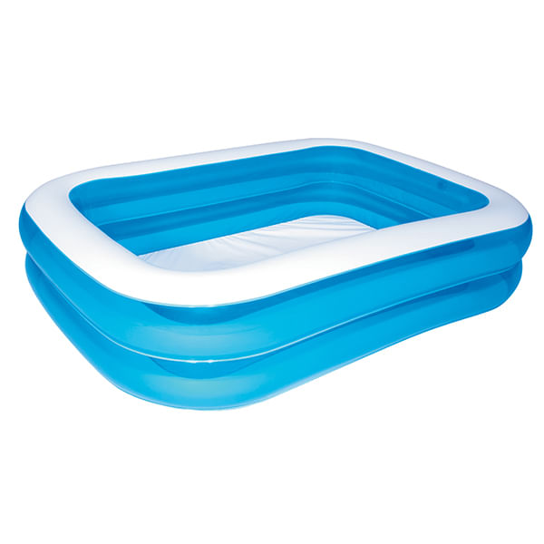 Piscina gonflabila Bestway, albastra, dreptunghiulara, 262 x 175 x 51 cm