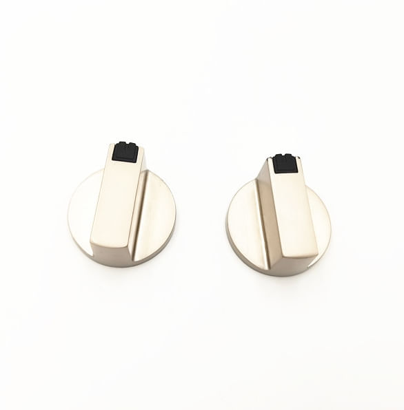 Set 4 butoane aragaz universal, aliaj zinc, 6mm, 39mm * 18mm - imagine 3