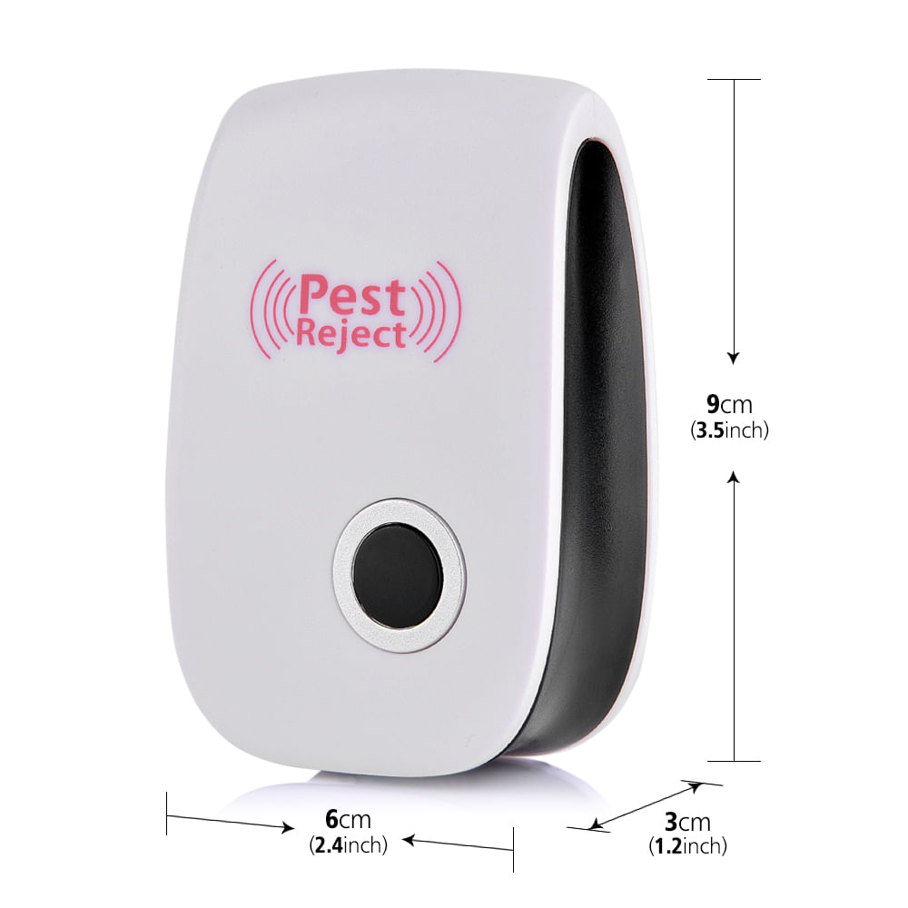 Aparat anti Daunatori Ultrasonic pentru gandaci, muste, tantari, furnici, paianjeni, soareci, Ultrasonic Pest Reject — imaginea 5