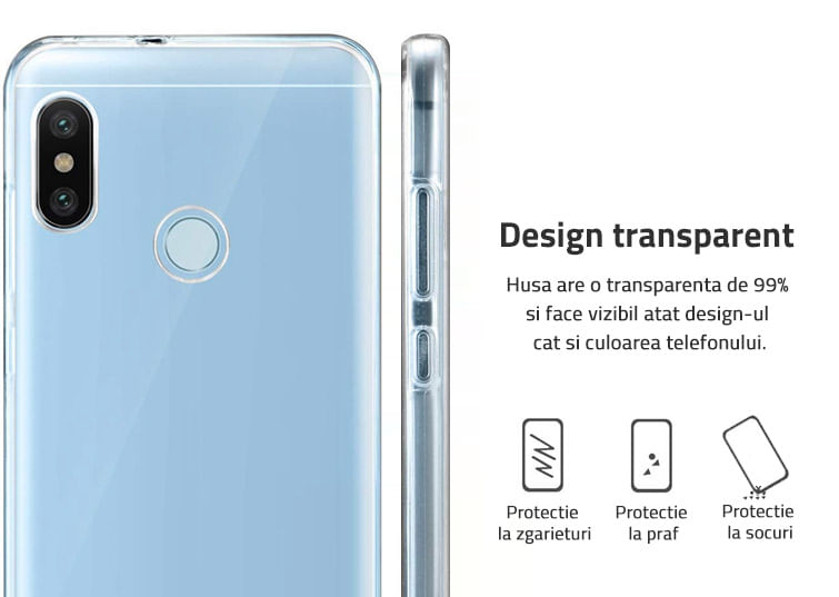 Husa 360 pentru Samsung Galaxy A51, TPU Transparent fata+spate - 2 | YEO