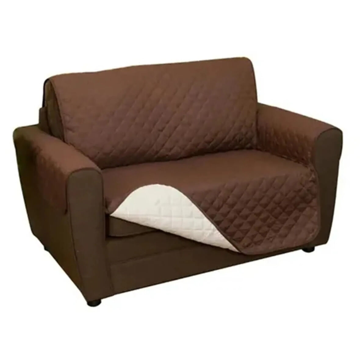 Husa Textila de Protectie pentru Canapea cu 2 locuri, Dubla, Reversibila