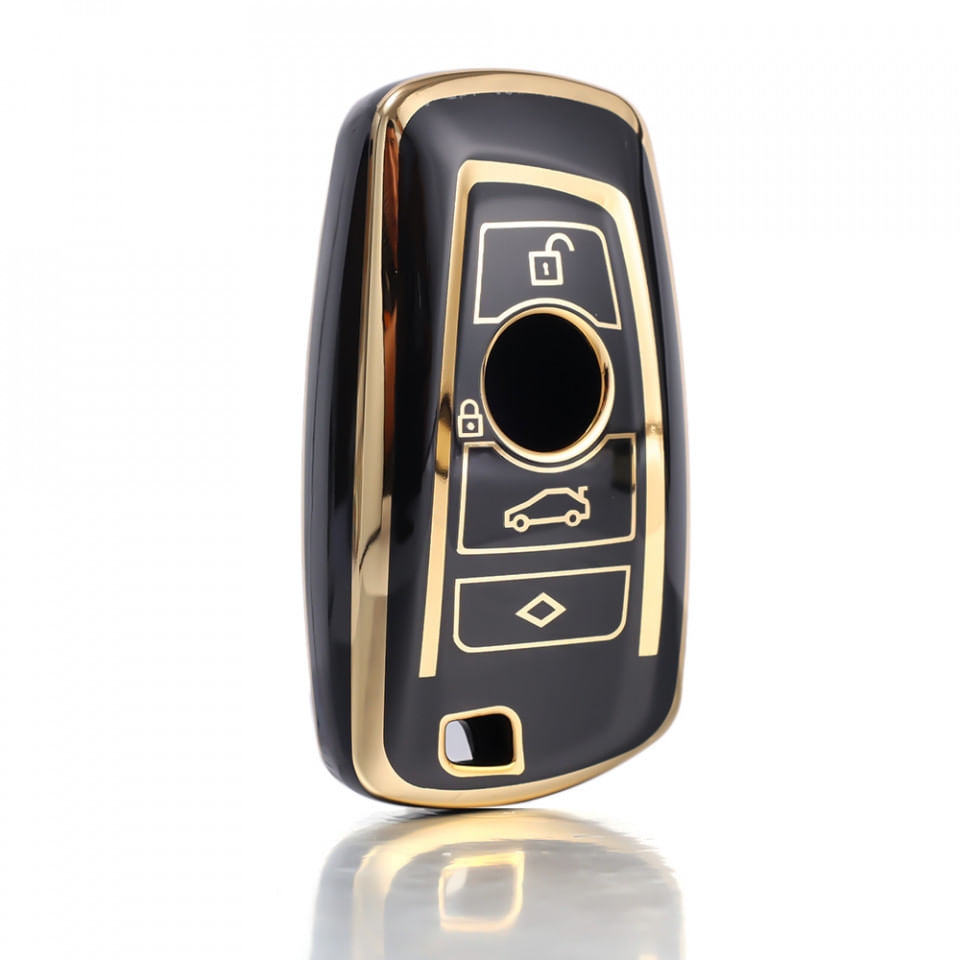 Husa de protectie premium pentru cheie auto, Cover Key, compatibila cu BMW X1, X3, X4, I3, M3, M4, M5, M6,