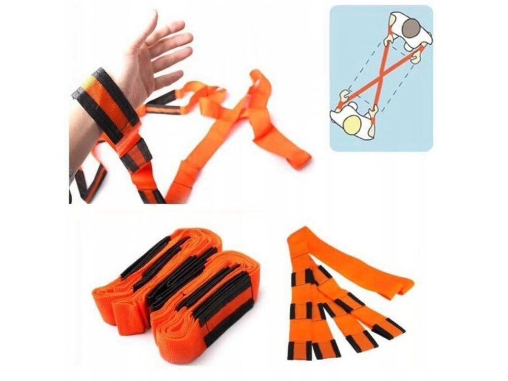 Set 2 bucati chingi de fixare pentru transportul mobilei, curele pentru incheietura mana, 245 x 45 x 1,2 mm, — imaginea 2
