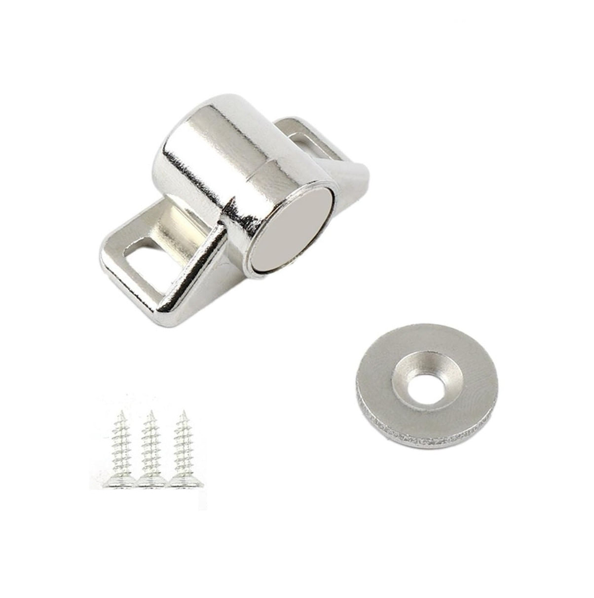 Magnet puternic neodim cu incuietoare magnetica pentru mobila cu suruburi de fixare incluse, MyStyle