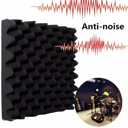 Burete acustic & izolator fonic pentru Studio / Home Cinema 100x100x3 cm