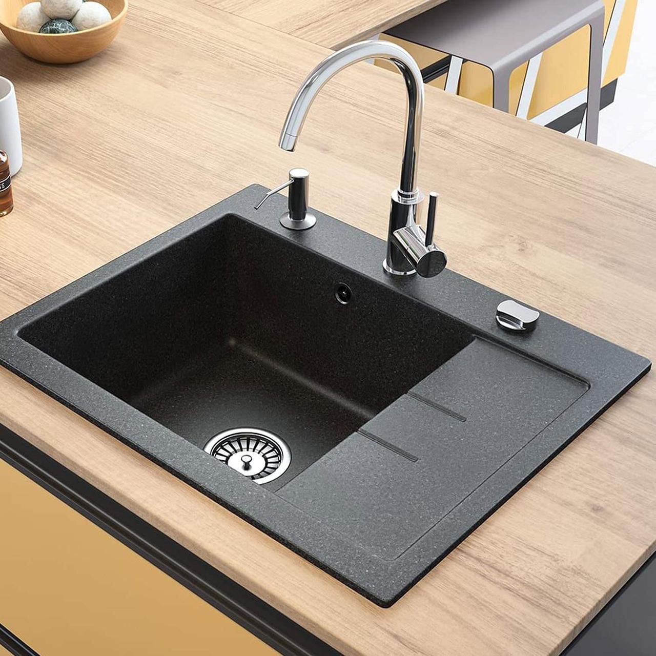 Sita pentru chiuveta, Otel inoxidabil/Cauciuc, 79.3 mm, Argintiu - 1 | YEO