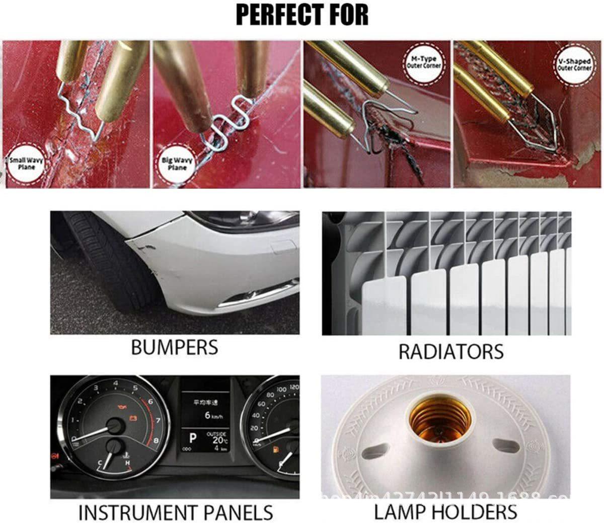 Set 400 bucati capse metalice de intarire pentru aparat sudat plastic, lipit/reparat bara auto, repararea - imagine 4