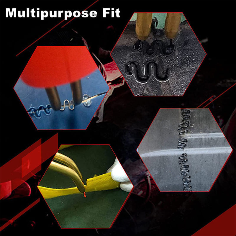 Set 400 bucati capse metalice de intarire pentru aparat sudat plastic, lipit/reparat bara auto, repararea - imagine 5